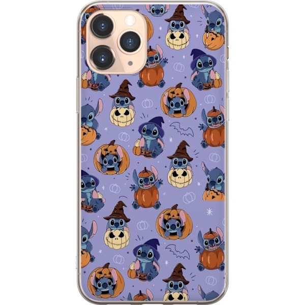 Apple iPhone 11 Pro Läpinäkyvä kuori Stitch halloween