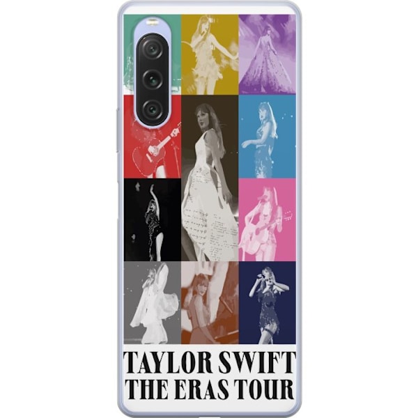 Sony Xperia 10 V Läpinäkyvä kuori Taylor Swift