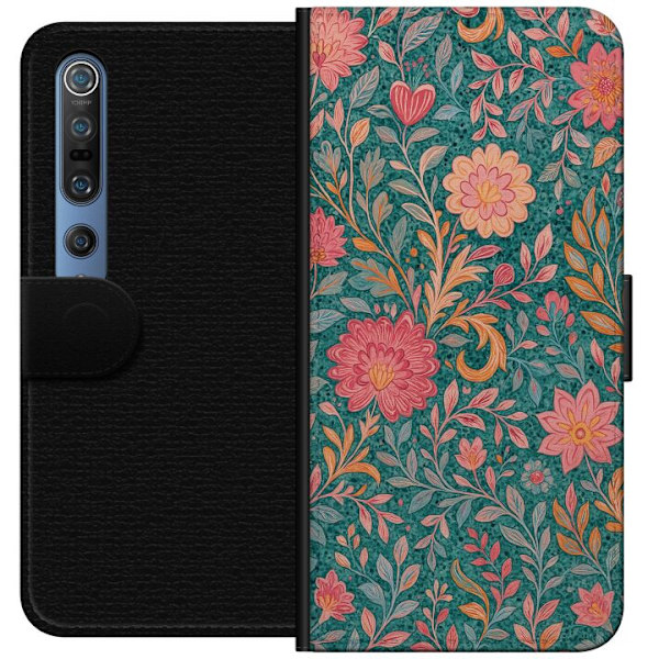 Xiaomi Mi 10 Pro 5G Tegnebogsetui Floral Dream