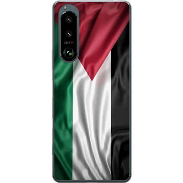 Sony Xperia 5 III Gennemsigtig cover Palestinaflaget – ikoni