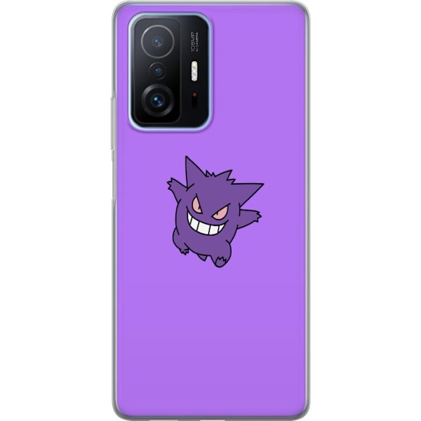 Xiaomi 11T Gjennomsiktig deksel Gengar Pokémon