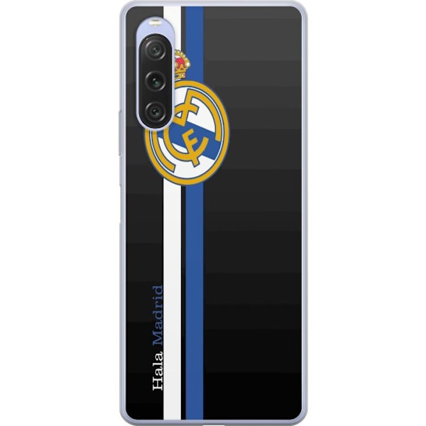 Sony Xperia 10 V Gennemsigtig cover Real Madrid