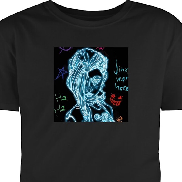 T-shirt til Voksen | Klassisk Voksen T-shirt League of Legends sort XL