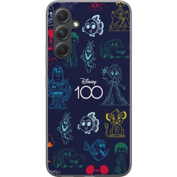 Samsung Galaxy S24+ Läpinäkyvä kuori Disney 100