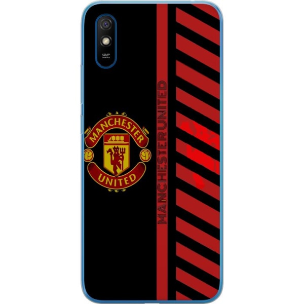 Xiaomi Redmi 9A Gennemsigtig cover Manchester United