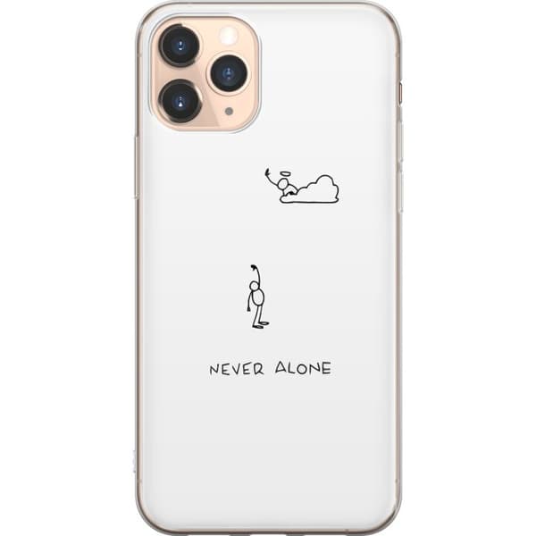 Kompatibelt Mobilskal till Apple iPhone 11 Pro Aldrig Ensam