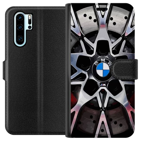 Kompatibelt Lommeboketui til Huawei P30 Pro BMW