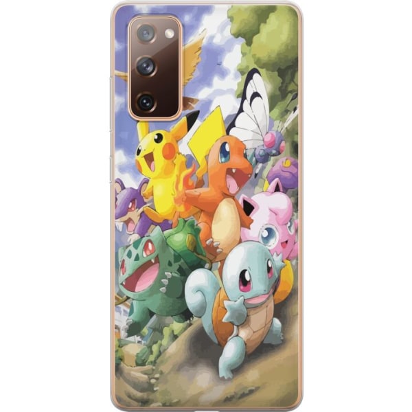 Samsung Galaxy S20 FE Gjennomsiktig deksel Pokémon
