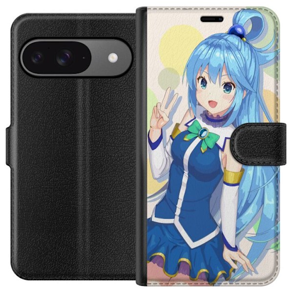 Google Pixel 9 Lommeboketui Anime