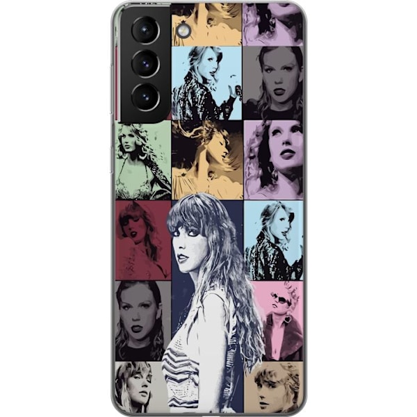 Samsung Galaxy S21+ 5G Läpinäkyvä kuori Taylor Swift