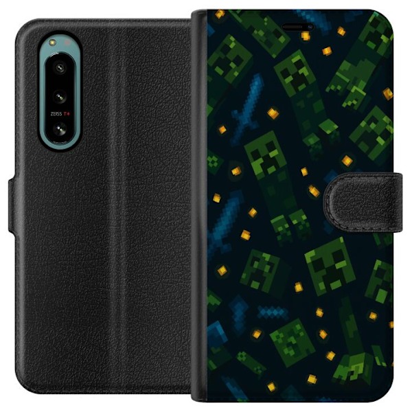 Sony Xperia 5 IV Tegnebogsetui Minecraft Dungeons Mob