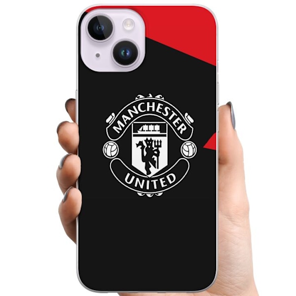 Apple iPhone 15 TPU Mobilcover Manchester United FC
