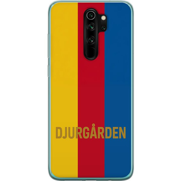 Xiaomi Redmi Note 8 Pro  Läpinäkyvä kuori Djurgården – jalkapallo