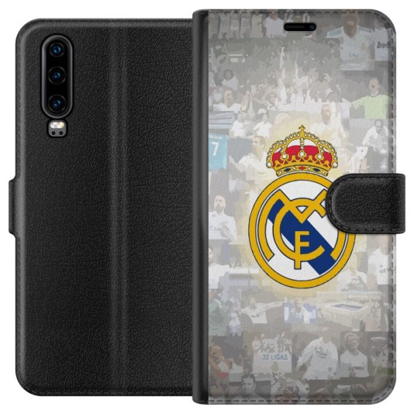 Huawei P30 Plånboksfodral Real Madrid