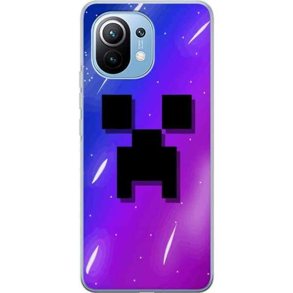 Xiaomi Mi 11 Gennemsigtig cover Minecraft