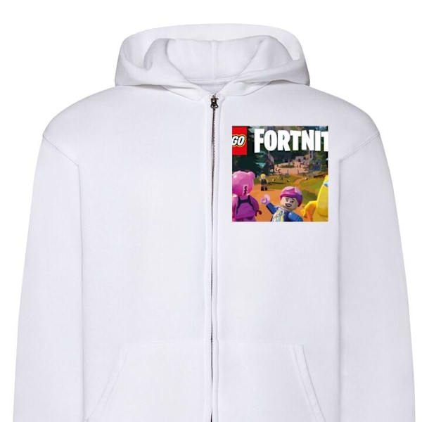 Zip-Hettegenser | Hettegenser med Glidelås for Voksne Fortnit