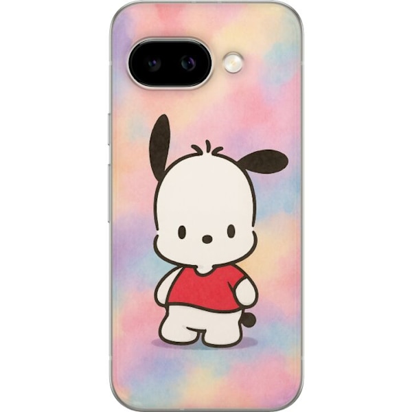 Google Pixel 9a Gjennomsiktig deksel Kawaii Sanrio Pochacco