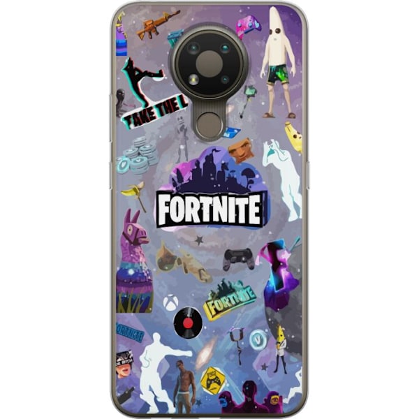 Nokia 3.4 Genomskinligt Skal Fortnite