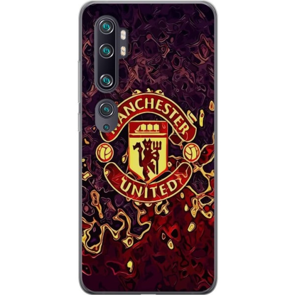 Xiaomi Mi Note 10 Gennemsigtig cover Manchester United