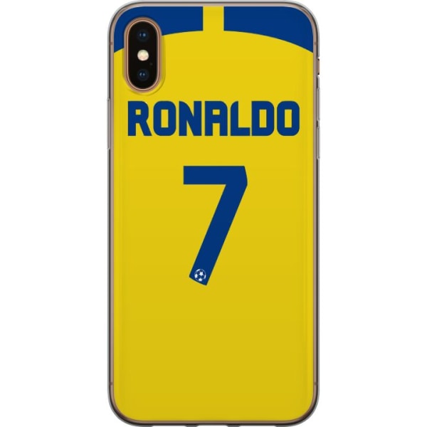 Apple iPhone X Läpinäkyvä kuori Ronaldo