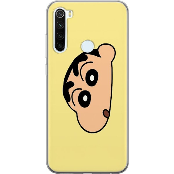 Xiaomi Redmi Note 8 Läpinäkyvä kuori Peeking Shinchan