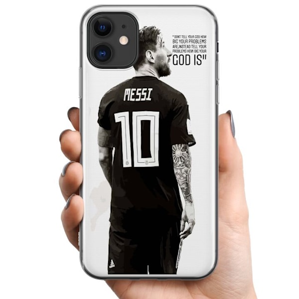 Apple iPhone 11 TPU Mobildeksel Lionel Andrés Messi