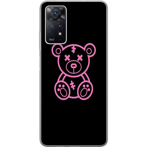 Xiaomi Redmi Note 11 Pro 5G Läpinäkyvä kuori Teddy