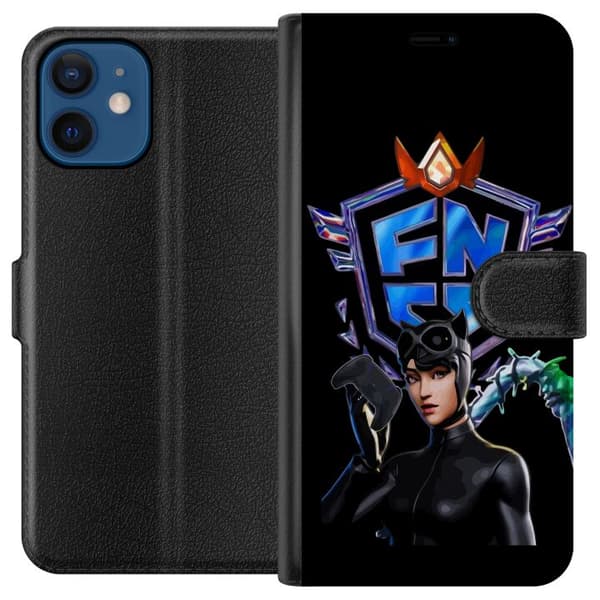 Kompatibel Tegnebogsetui til Apple iPhone 12 Fortnite
