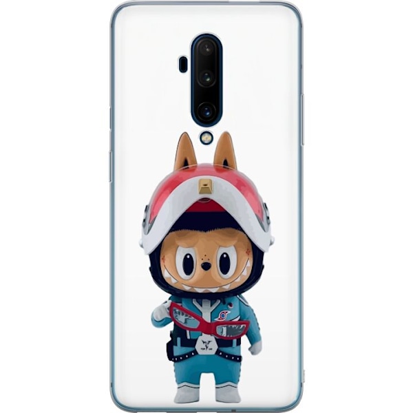 OnePlus 7T Pro Läpinäkyvä kuori How2work Labubu hirviöt x Ultraman Blue -hahmo