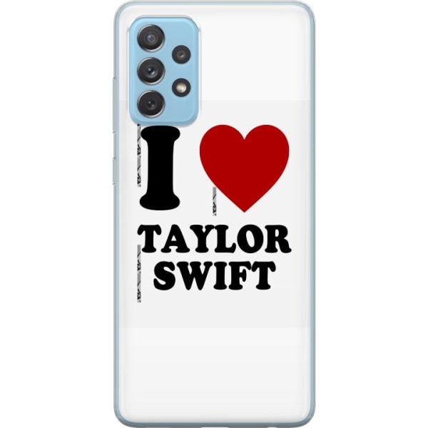 Samsung Galaxy A52 5G Gennemsigtig cover Taylor Swift