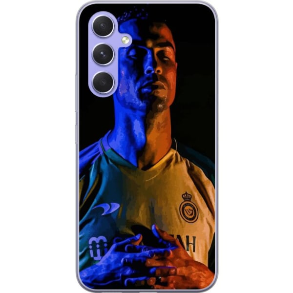 Samsung Galaxy A54 Gennemsigtig cover Cristiano Ronaldo