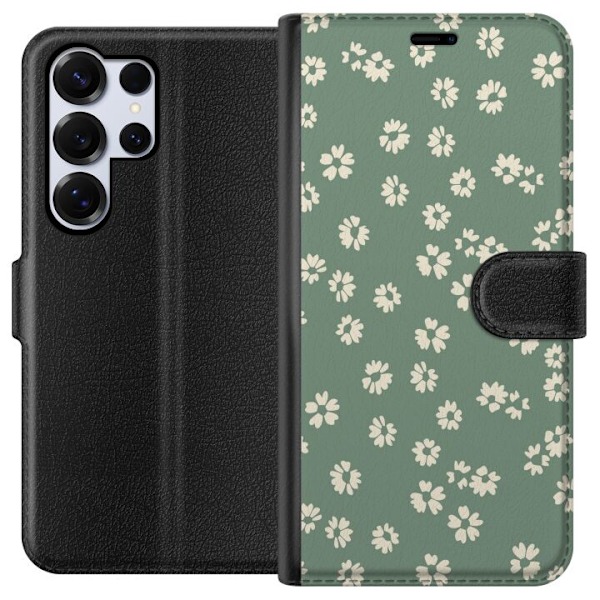 Samsung Galaxy S25 Ultra Plånboksfodral Blomsterdröm – färgglatt blommönster