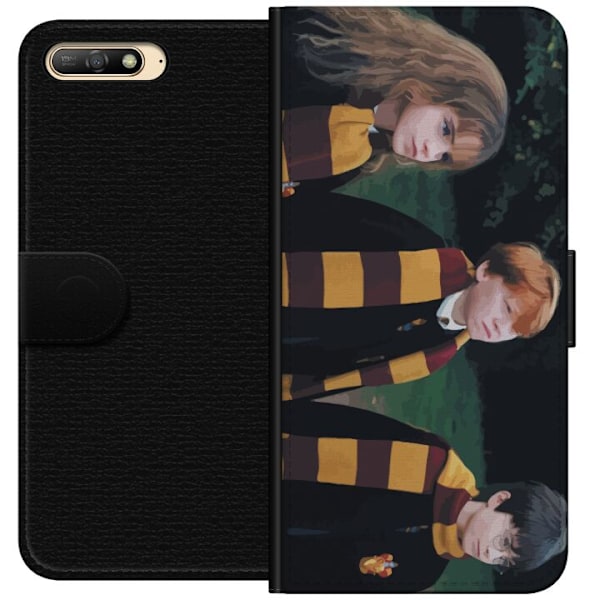 Huawei Y6 (2018) Tegnebogsetui Harry Potter