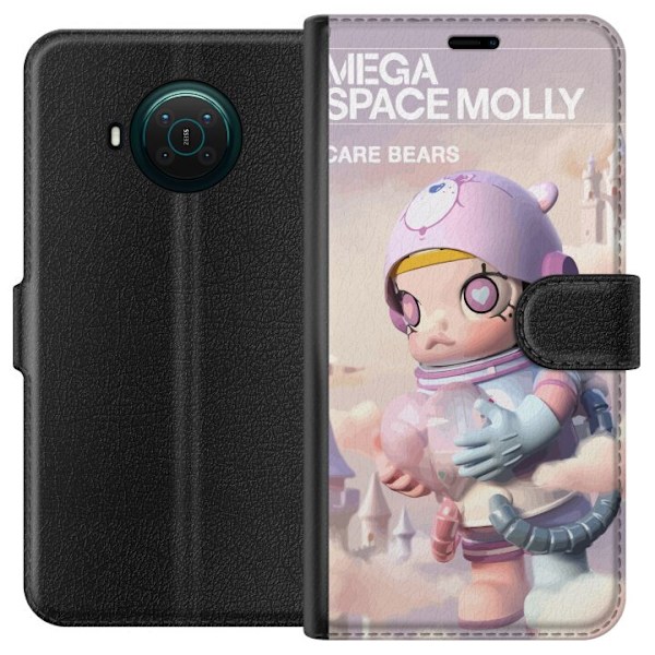 Nokia X10 Lompakkokotelo Mega Space Molly Care Bears Series -