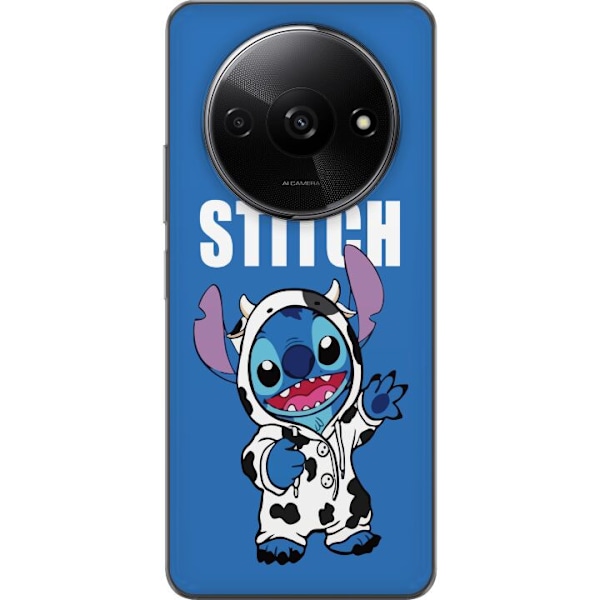 Xiaomi Redmi A3 Genomskinligt Skal Stitch