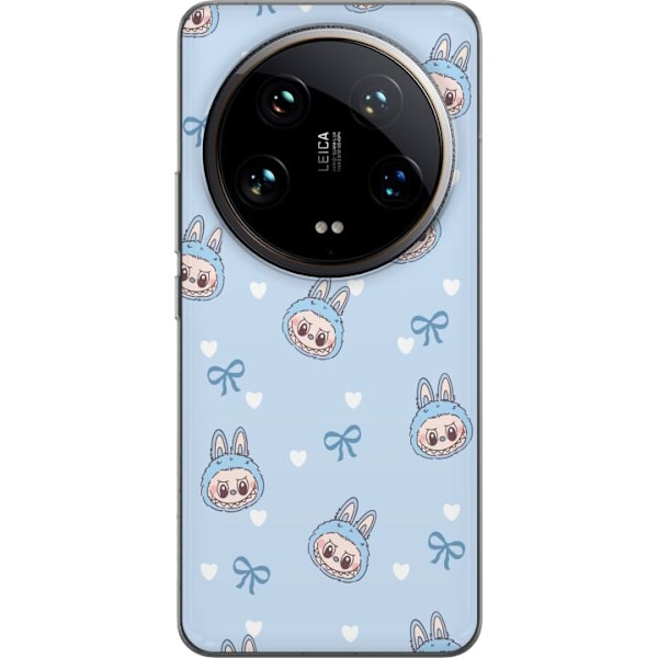 Xiaomi 14 Ultra Läpinäkyvä kuori Labubu Tuli Henki