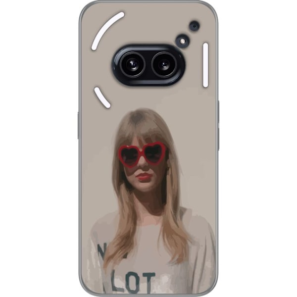 Nothing Phone (2a) Gjennomsiktig deksel Taylor Swift