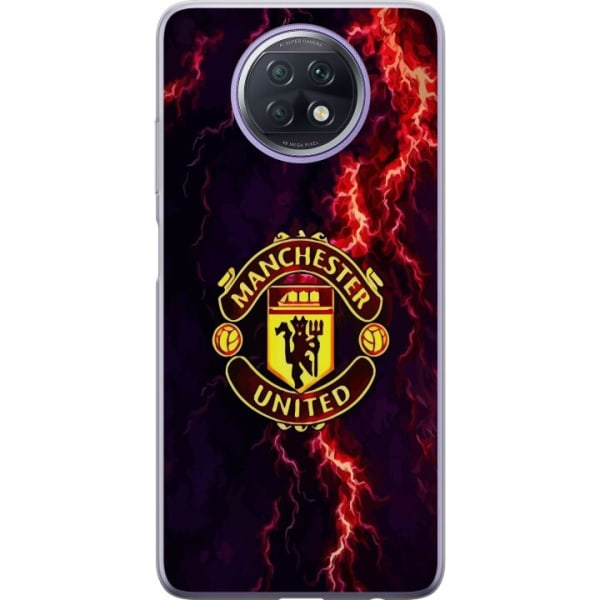 Xiaomi Redmi Note 9T Gennemsigtig cover Manchester United