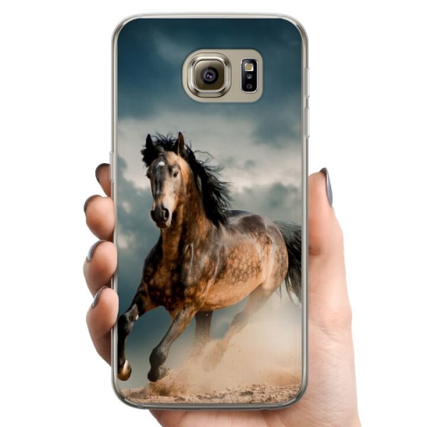 Samsung Galaxy S6 TPU Mobildeksel Hest