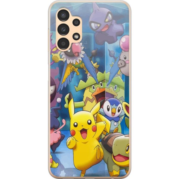 Samsung Galaxy A13 Gennemsigtig cover Pokemon