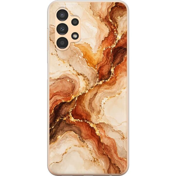 Kompatibelt Mobildeksel til Samsung Galaxy A13 Høstagat beige
