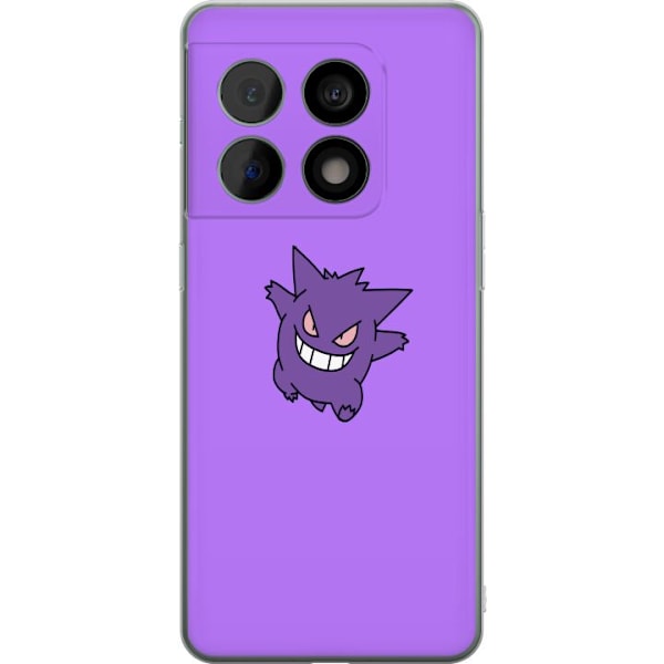 OnePlus 10 Pro Läpinäkyvä kuori Gengar Pokémon