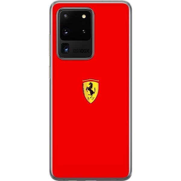 Samsung Galaxy S20 Ultra Läpinäkyvä kuori Ferrari S.p.A.