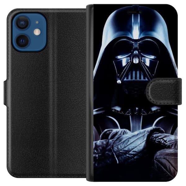 Kompatibelt Plånboksfodral till Apple iPhone 12 mini Darth vader
