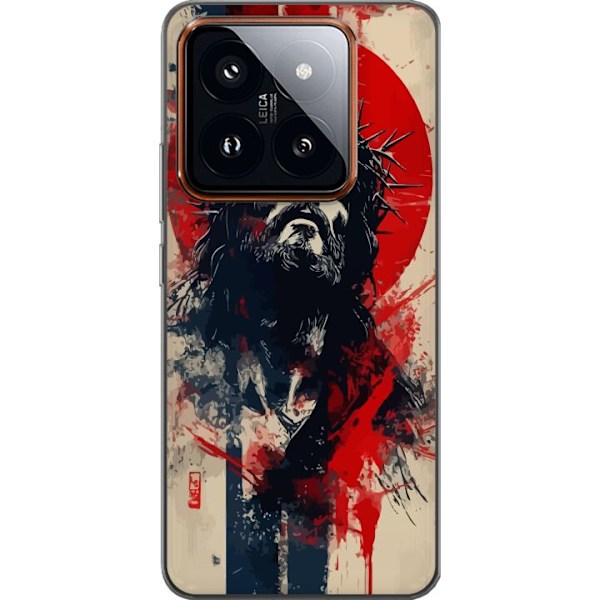 Xiaomi 14 Pro Läpinäkyvä kuori Jeesus ristillä - kristilli