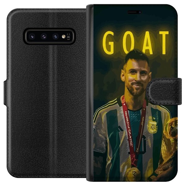 Samsung Galaxy S10 Lommeboketui Geit Messi