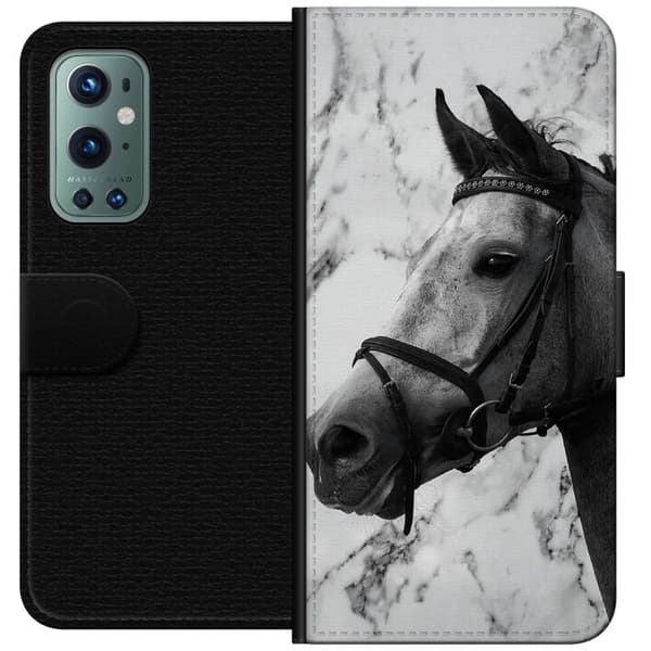 Kompatibelt Plånboksfodral till OnePlus 9 Pro Häst