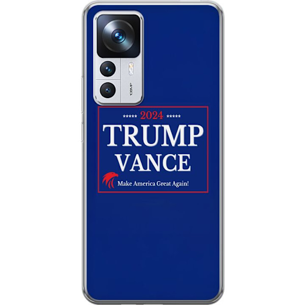 Xiaomi 12T Pro Läpinäkyvä kuori Trump | Vance 2024