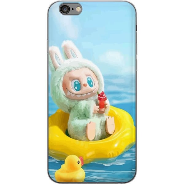 Apple iPhone 6s Plus Läpinäkyvä kuori Labubu Stripe Attack