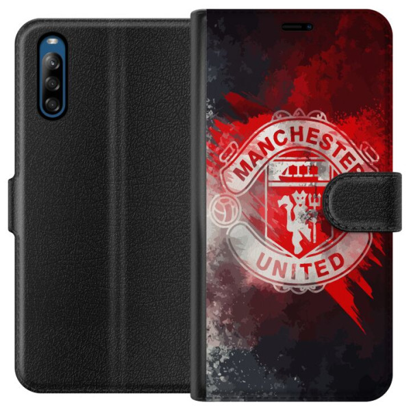 Sony Xperia L4 Lompakkokotelo Manchester United